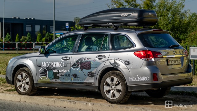 Oklejanie samochodu Subaru Outback