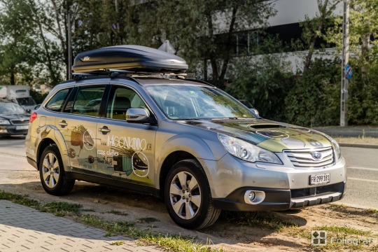 Oklejanie samochodu Subaru Outback
