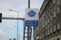 Tablica kierunkowa Hotel Etap
