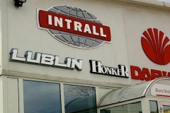 litery przestrzenne kraków