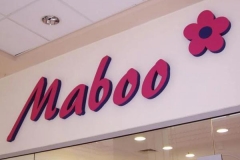 Szyld sklepowy ze styroduru