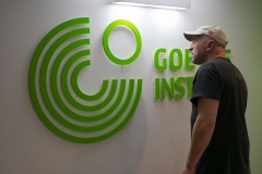 Goethe Institut logo przestrzenne