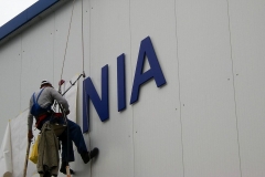 Litery 3D  montaż alpinistyczny