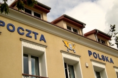 Logo Poczta Polska, 3D z pcv