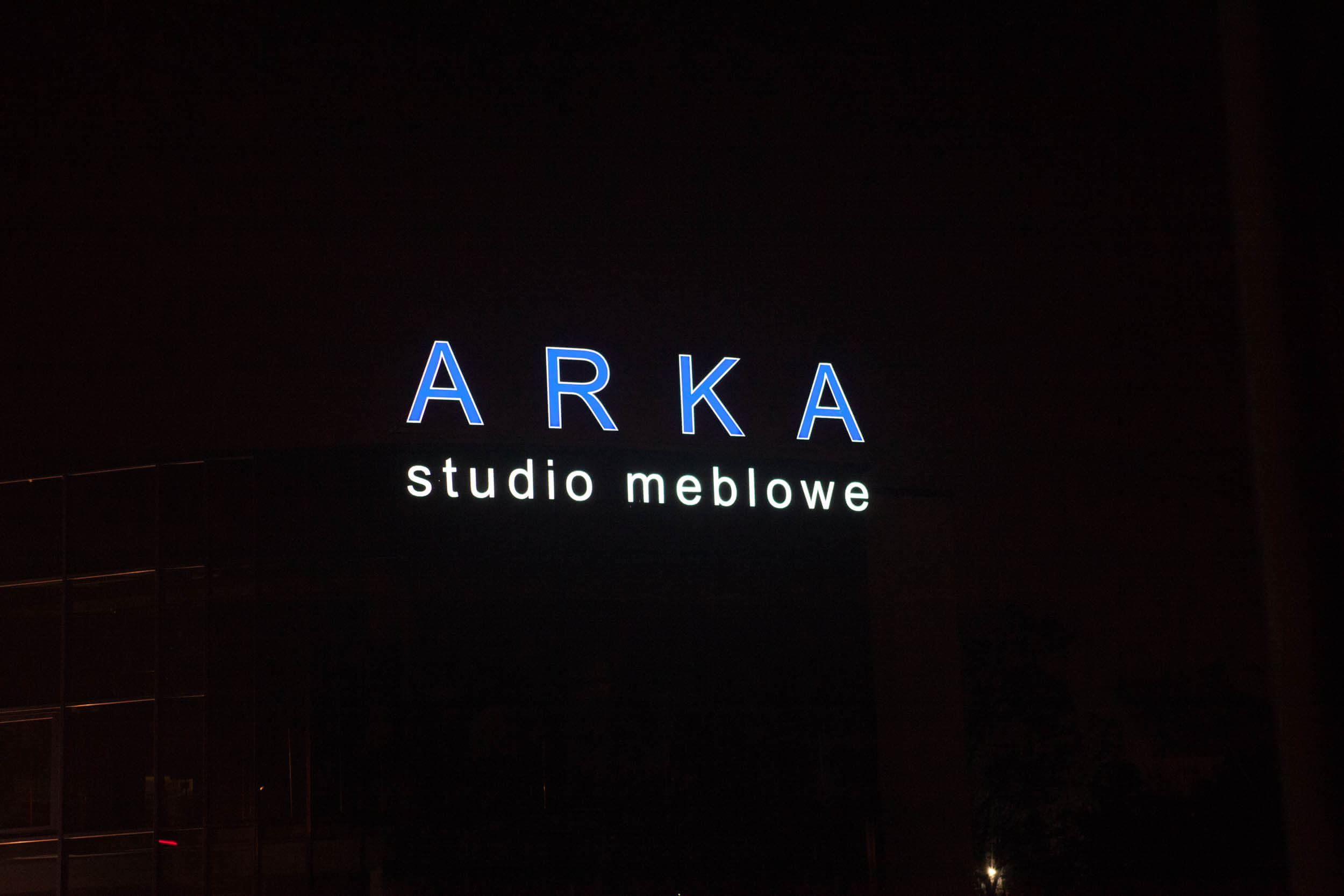 Jak są zbudowane litery podświetlane?